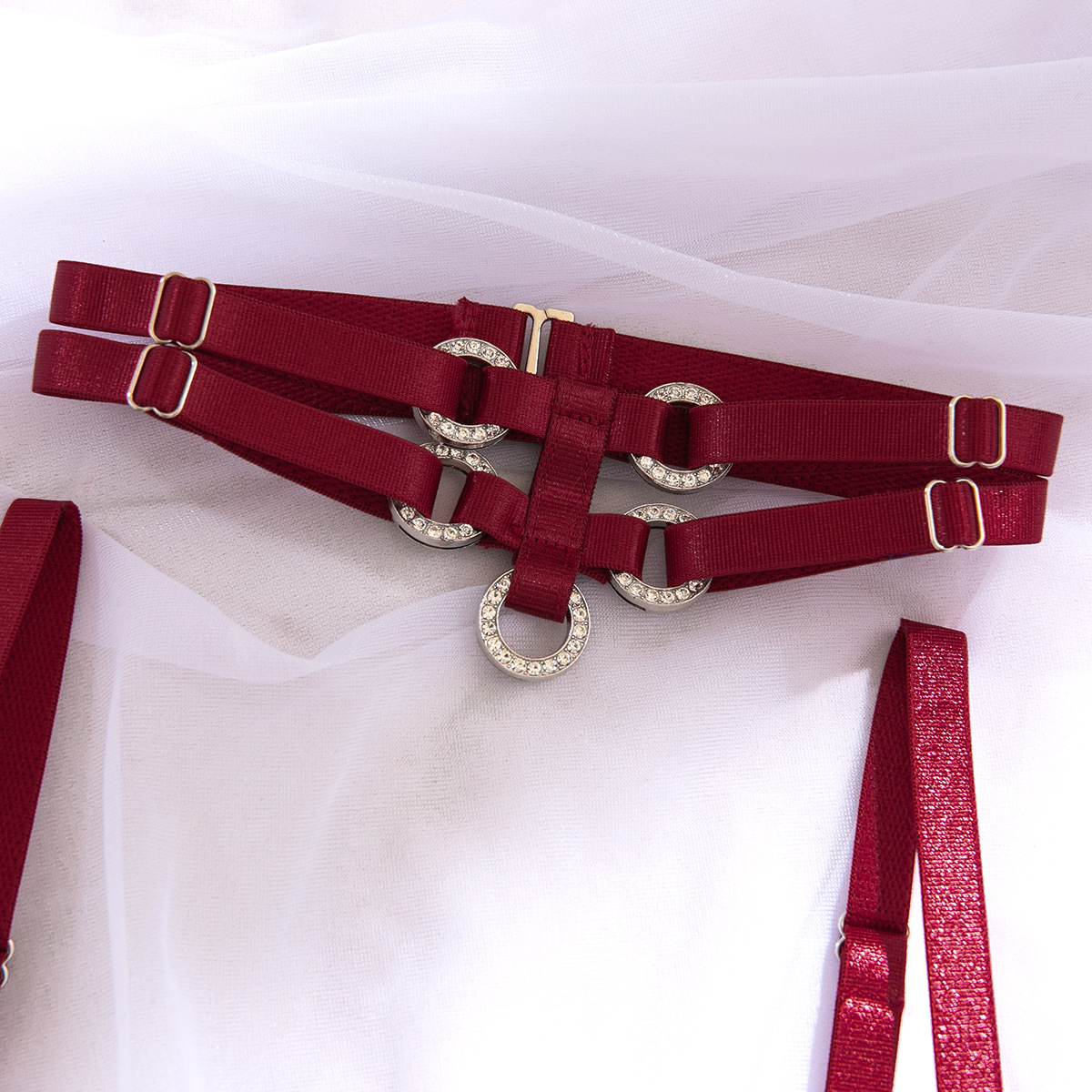 Women Body Shaping Tight Bodysuit with Stockings Seductive Body Lingerie Set